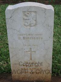 Dar Es Salaam War Cemetery - Hupperten, H